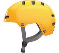 ABUS Casco para bicicleta INDY, casco para dirt, skate, slope y MTB, con amortiguación optimizada, para adolescentes y adultos, talla S, amarillo