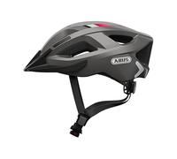 ABUS Casco urbano Aduro 2.0 - casco integral para bicicleta con luz - con un diseño deportivo para el tráfico urbano - para hombres y mujeres
