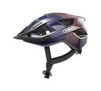Abus Casco Urbano Deportivo para Bicicleta Aduro 3.0 - Protección Elegante para Uso Diario y Ciclismo Deportivo - Unisex, para Hombres y Mujeres, Violett (purple waves), L (58-62 cm)