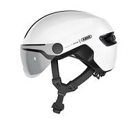 ABUS Casco Urbano HUD-Y Ace, Blanco Brillante, Talla S