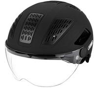 Casco de bicicleta Abus Hyban 2.0 Ace con visera integrada ( Negro / M )