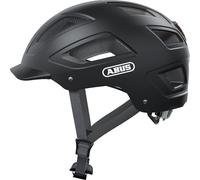 ABUS Casco urbano Hyban 2.0 - casco de bicicleta con luz trasera, carcasa dura ABS, buen ajuste - para hombres y mujeres