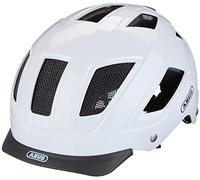 ABUS Casco urbano Hyban 2.0 - casco de bicicleta con luz trasera, carcasa dura ABS, buen ajuste - para hombres y mujeres