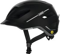 ABUS Casco urbano Pedelec 2.0 MIPS - casco de ciclismo con luz trasera, visera, protector de lluvia y protección contra impactos MIPS - para hombre y mujer