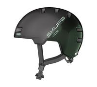 ABUS Casco urbano Skurb ACE - Elegante casco de bicicleta para uso diario, patinaje, BMX o longboard - Verde (Moss Green), talla M