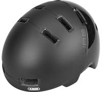 ABUS Casco urbano Skurb ACE - Elegante casco de ciclismo para uso diario, patinaje, BMX o longboard - negro, talla L