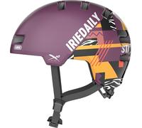 ABUS Casco Urbano Skurb Ace, Lila/Estampado, Talla S