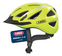 ABUS Casco Urbano Urban-I 3.0 - Casco para Bicicleta con luz Trasera, Visera y Cierre magnético - para Hombre y Mujer