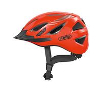 ABUS Casco Urbano Urban-I 3.0 - Casco para Bicicleta con luz Trasera, Visera y Cierre magnético - para Hombre y Mujer