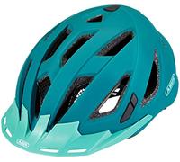 ABUS Casco urbano Urban-I 3.0 - casco para bicicleta con luz trasera, visera y cierre magnético - para hombre y mujer
