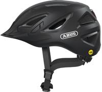 ABUS Casco urbano Urban-I 3.0 MIPS - casco de bicicleta con protección contra impactos, luz trasera, visera y cierre magnético - para hombre y mujer
