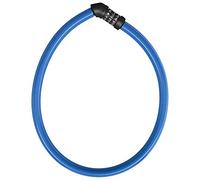 ABUS Cerradura de cable 4408C - cerradura de combinación - cable de acero de 65 cm de longitud con revestimiento de plástico - nivel de seguridad 2