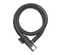 ABUS Cerradura de cable blindada Steel-O-Flex Centuro 860 - cerradura de cable de acero con blindaje de manguitos de acero - nivel de seguridad 7