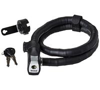 ABUS Cerradura de cable blindada Steel-O-Flex Centuro 860 - con soporte QuickSnap - cerradura de cable de acero con blindaje de casquillos de acero - nivel de seguridad 7-85 cm