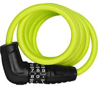 ABUS Cerradura de cable en espiral Star 4508C/150 - Cerradura de combinación de cable en espiral de 8 mm de grosor - Nivel de seguridad 2