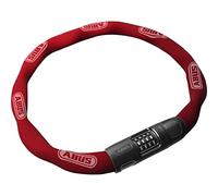 ABUS Cerradura de cadena 8808C - robusta cerradura de combinación de acero especialmente endurecido - números fáciles de leer con tapa - nivel de seguridad 9