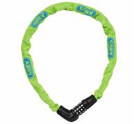 ABUS Cerradura de cadena Steel-O-Chain 5805C - cerradura de combinación de cadena de acero de 5 mm de grosor - nivel de seguridad 4