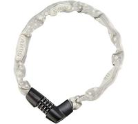 ABUS Cerradura de cadena Tresor 1385/75 Grey Star - cerradura de combinación de acero templado - cadena cuadrada de 6 mm de grosor - nivel de seguridad 6 - 75 cm - gris