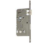 ABUS Cerradura de embutir para puerta ES Bad Universal S plata 58292