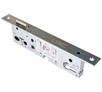 ABUS - Cerradura embutida ESR PZ LR Z 40 92 24-61752 con marco tubular, plateada, 23,5 x 8,4 x 2,4 cm