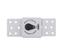 ABUS Cerradura mecánica para puerta corredera serie 142 y candado Diskus de 23/70 mm