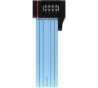 ABUS Cerradura plegable Bordo uGrip 5700C SH con soporte, candado para bicicleta con código numérico y barras de 5 mm de grosor, nivel de seguridad ABUS 7 - 80 cm, color azul