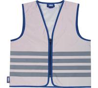 ABUS chaleco reflectante infantil Lumino Urban Vest Kids - chaleco de seguridad totalmente reflectante para una mejor visibilidad nocturna - con cremallera