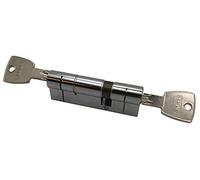 Abus Cilindro D66 Doble Embrague Niquel Llave Puntos 3030
