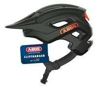 ABUS Cliffhanger Casco MTB de Bicicleta, Pine Green, S