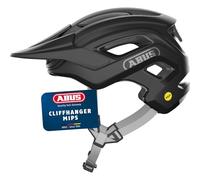 ABUS Cliffhanger MIPS Casco MTB Bicicleta de Montaña, Muted Black, L
