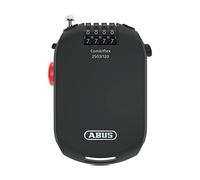 ABUS Combiflex 2503/120 Candado especial Adecuado como candado de equipaje, candado de esquí, candado de casco, Cable de acero de 120 cm, con código de combinación, Negro