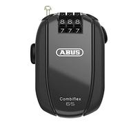 ABUS Combiflex candado de cable - candado para asegurar esquís, cascos, cochecitos y equipaje - Break 85 - 85 cm de largo - 1,5 mm de grosor - con código de combinación - negro