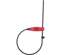 ABUS Combiflex TravelGuard candado de cable - candado para asegurar cascos, cochecitos, esquís y equipaje - cable de 45 cm de longitud - con código numérico