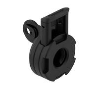 ABUS Conector de soporte FL para candados Phantom negro one_size