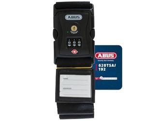 ABUS Correa de equipaje ABUS, negra, 192 cm