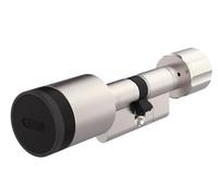 ABUS Cylox One CFZ4100NM EPZ - Cilindro electrónico para puerta con control de aplicación, Bluetooth, IP67, SKG, antiperforación, níquel mate