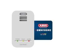 ABUS Detector de Gas GWM100ME - Gas Natural, Metano, 85 dB, Blanco