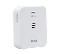 ABUS Detector de monóxido de carbono COWM370 - Detector de CO con sensor de 7 años, alarma de 85 dB, botón de prueba y 3 años de duración de la batería, color blanco
