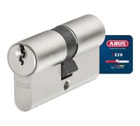 ABUS Cilindro de Perfil E20NP 30/30 - Pack de 4 Cerraduras para Puertas