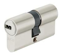 ABUS EC550 - Cerradura cilíndrica de perfil NP, LG 28/N + G reversible 34 mm, 3 llaves con cerradura de llave, 1 unidad, EC550NP, EC550NP
