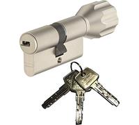 Abus EC550 Cilindro de Mando Cerradura Puerta Longitud Z30K70mm con 3 Llave