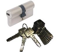 Abus EC550 Cilindro Doble Longitud (a / B) 30 / 30mm (C = 60mm) con 10 Llave