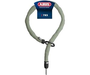 ABUS Einsteckkette ADAPTOR CHAIN Superior 7KS, 100 cm, verde | Cadena insertable para candado de cuadro, 7 mm acero templado, compatible con candados ABUS
