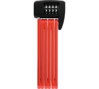 ABUS Faltschloss Bordo Lite 6055C SH, 85 cm, Rojo | Candado plegable bicicleta, nivel seguridad 7, acero especial, soporte SH y 2 llaves