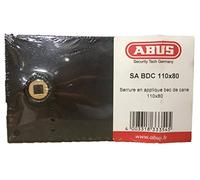Abus FC0526006A SA BDC 110X80 - Cerradura de aplicar, con asa, horizontal, sin cierre con llave, 110 x 80 termofilmado