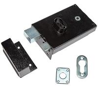 Abus fe9762207 a sa H CE G - Cerradura de sobreponer con asa Horizontal y cierre con llave, para apertura exterior izquierda 88 x 140