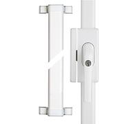 ABUS FOS650 AL0145 - Cerradura de ventana adicional con cilindro de presión con llave igual - Nivel de seguridad ABUS 10-73004 - Blanco