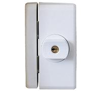 ABUS FTS96A AL0089 - Cierre para ventana (con mecanismo de cierre intuitivo y alarma, cierre uniforme, nivel de seguridad ABUS 10-78563), color blanco