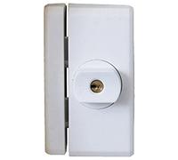 ABUS FTS96A AL0145 - Cierre para ventana (con mecanismo de cierre intuitivo y alarma, cierre uniforme, nivel de seguridad ABUS 10-78560), color blanco