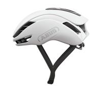 ABUS Casco de ciclismo de carretera GameChanger 2.0 - Casco aerodinámico de alto rendimiento con aerodinámica y ventilación optimizadas - para hombres y mujeres - talla M, blanco